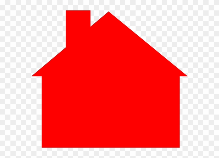 Red House 3 Clip Art At Clker - House Clipart Red #482848