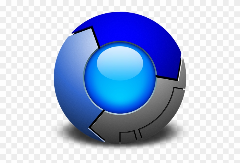 Blue Google Chrome - Google Chrome Icon Download #483013