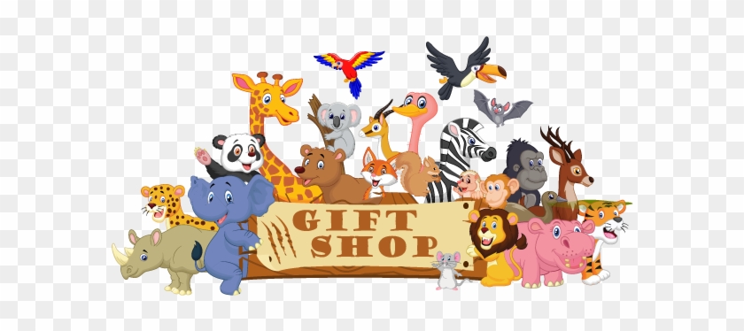 Gift Shop Free Clipart - Zoo Gift Shop Clipart #483091