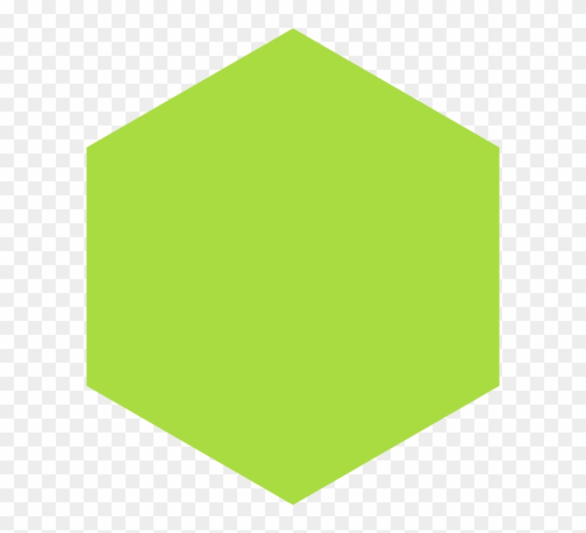 Light Green Hexagon Png #483145