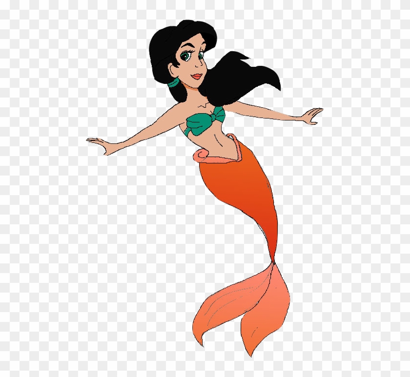 Princess Clipart Melody - Little Mermaid Melody Png #483205