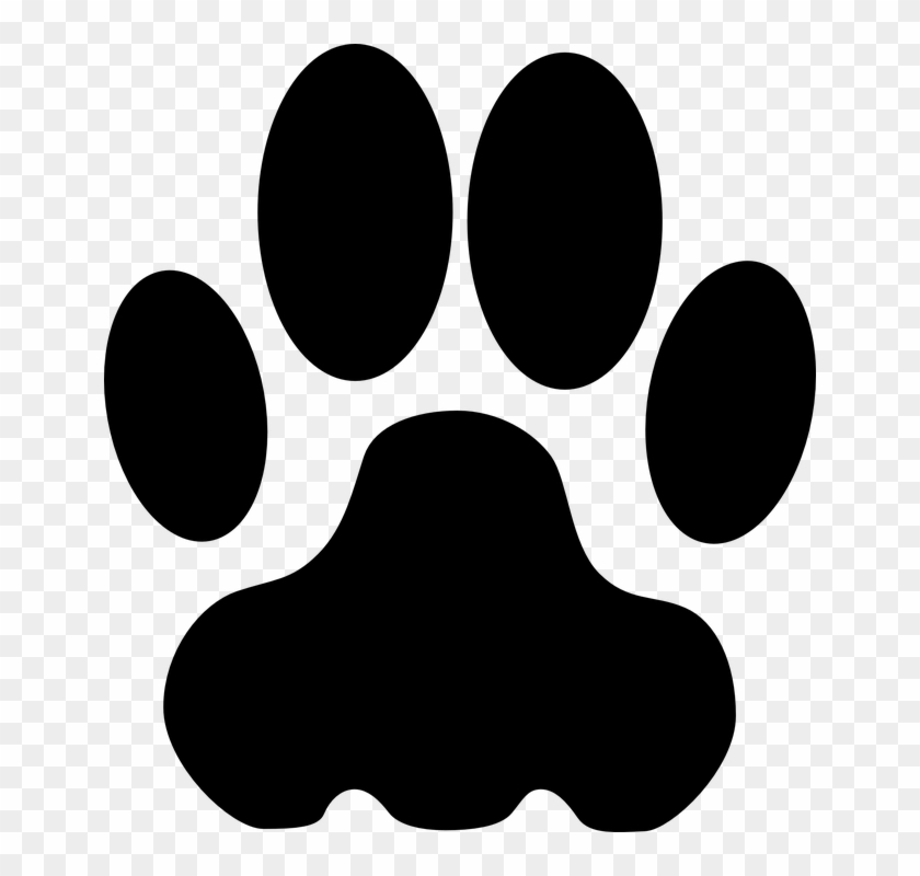 Paw Clipart Animal Foot - Dog Paw Clipart #483224