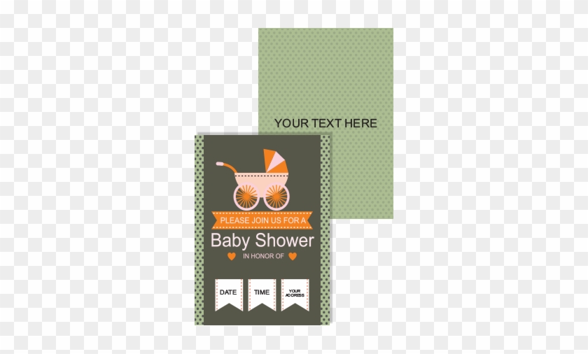 Trolley Baby Shower Invitation Card - Wedding Invitation #483276