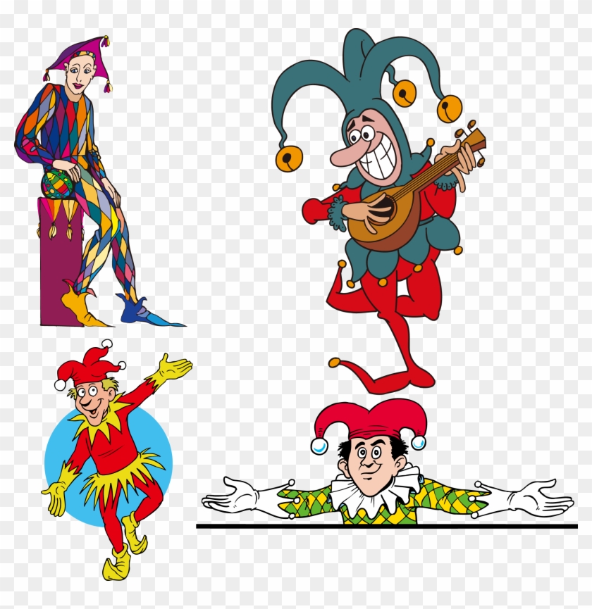 Clown Cartoon Clip Art - Clown Cartoon Clip Art #483362