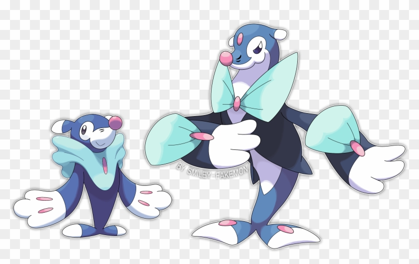 Popplio Evolutions By Smiley-fakemon - Popplio Final Evolution Male #483293