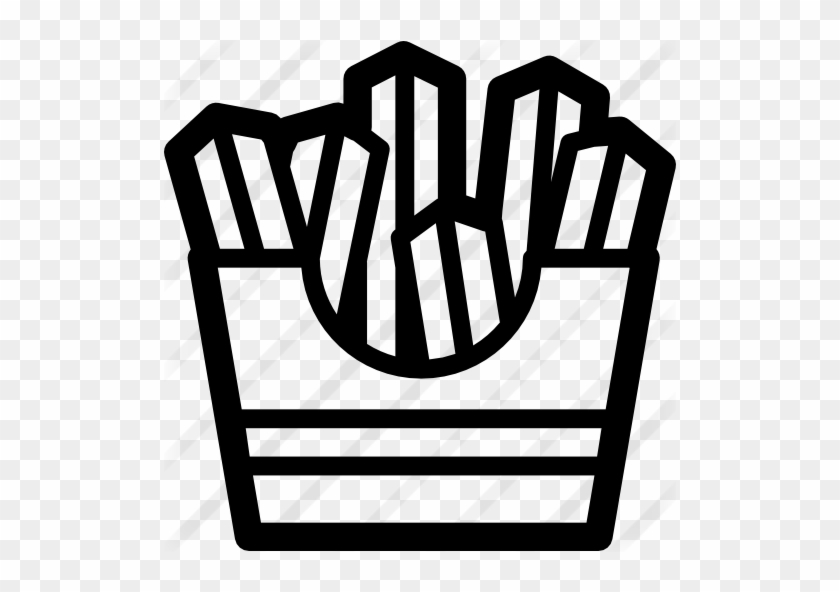 French Fries - French Fries Icon Png #483323