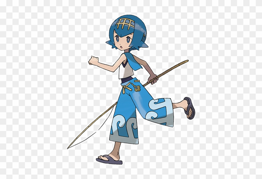Lana Is A Captain Who Is An Expert With Water-type - Pokemon Sun And Moon Lana #483392