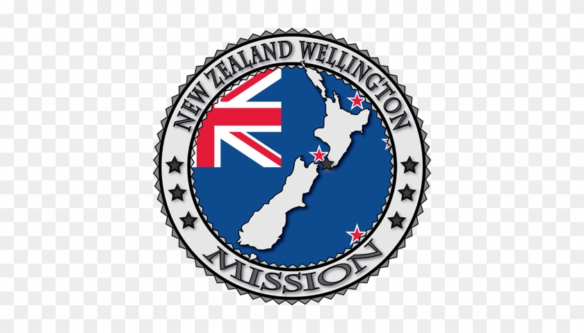 Clip Art New Zealand Wellington Lds Mission Flag Cutout - California Long Beach Mission #483427