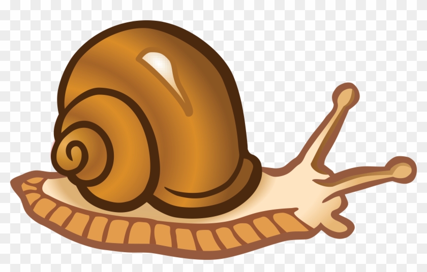 Free Clipart Of A Snail - Free Clip Art Snail #483477