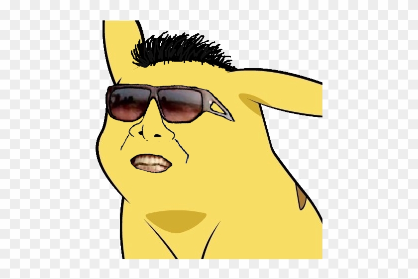 Pikachu Pokémon Go Eyewear Face Hair Yellow Nose Facial - Give Pikachu A Face #483474