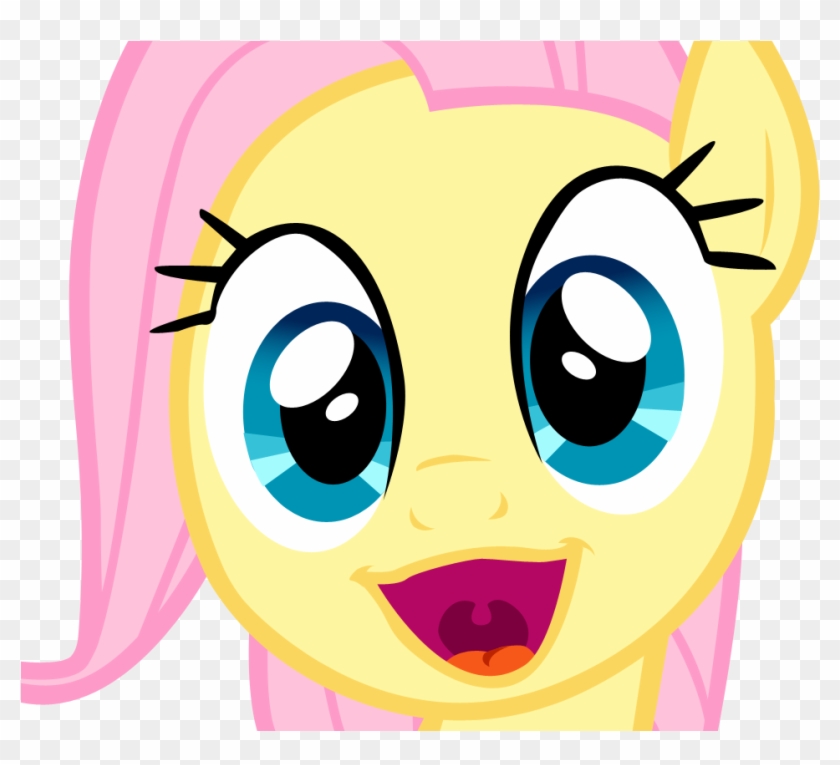 Filly Fluttershy Derp By Deathnyan - Fluttershy Derp Face #483489