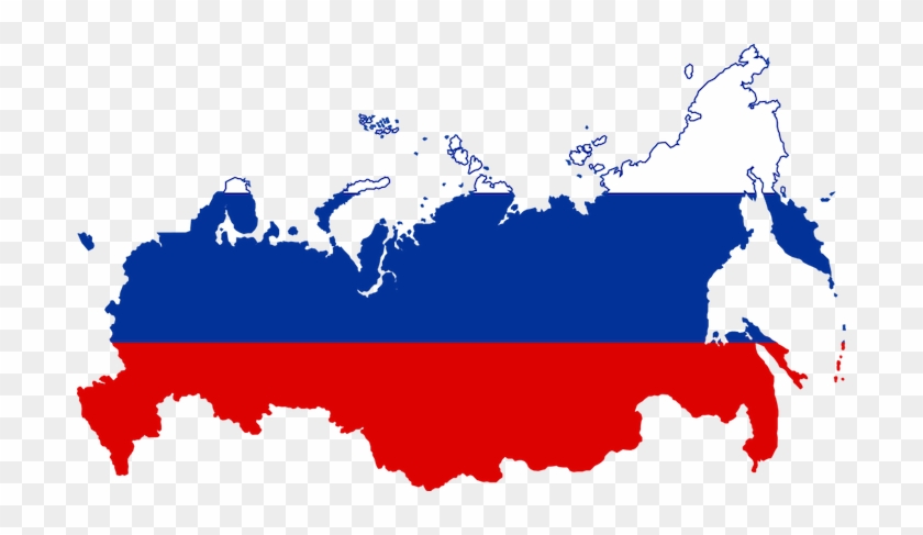 Russia Population - Russia Flag Map #483514