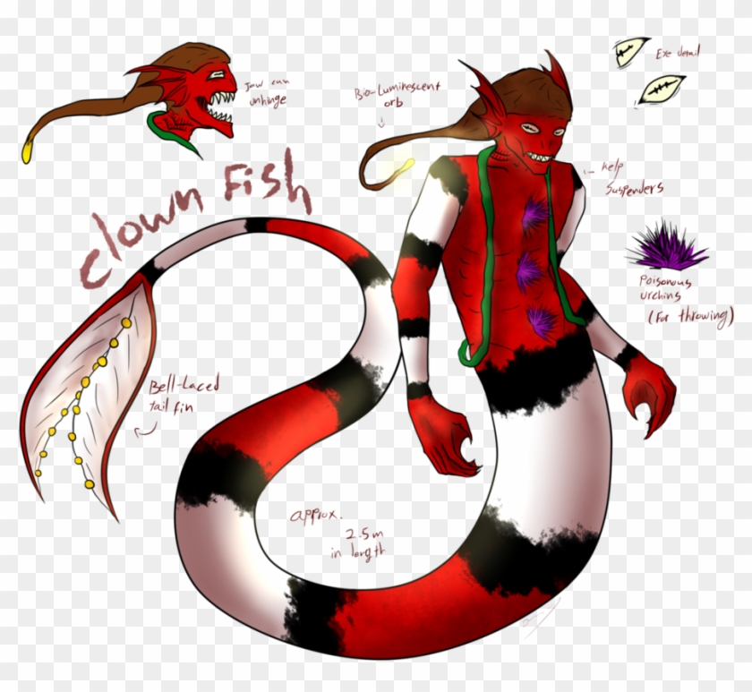 [crimson Circus] Clown Fish By Chesterpalm - Illustration #483540