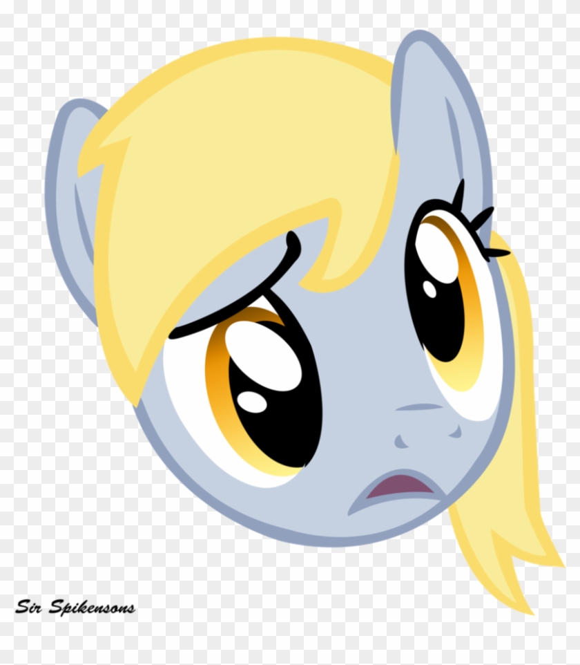 Derpy Lol Wut Face By Sirspikensons - Derpy Confused Face Png #483596