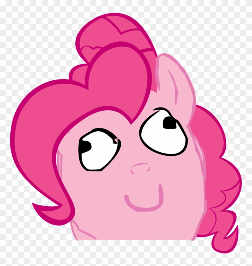 Pinkie Pie Twilight Sparkle Face Hair Red Pink Nose - Art #483608