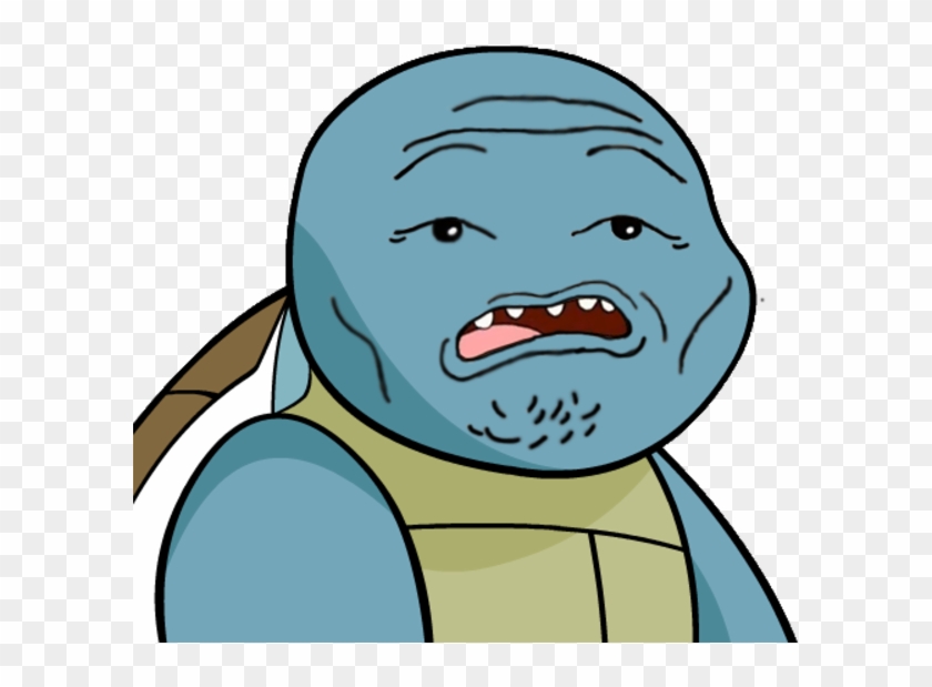 Give Squirtle A Face - Squirtle Funny Face #483632