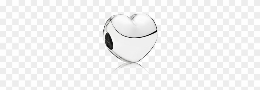 Steady Heart Silver Fixed Clip - Pandora 791279 Steady Heart Clip #483646