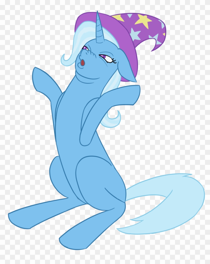 Countlessponys, Clothes, Derp, Double Chin, Hat, Pony, - Trixie #483698