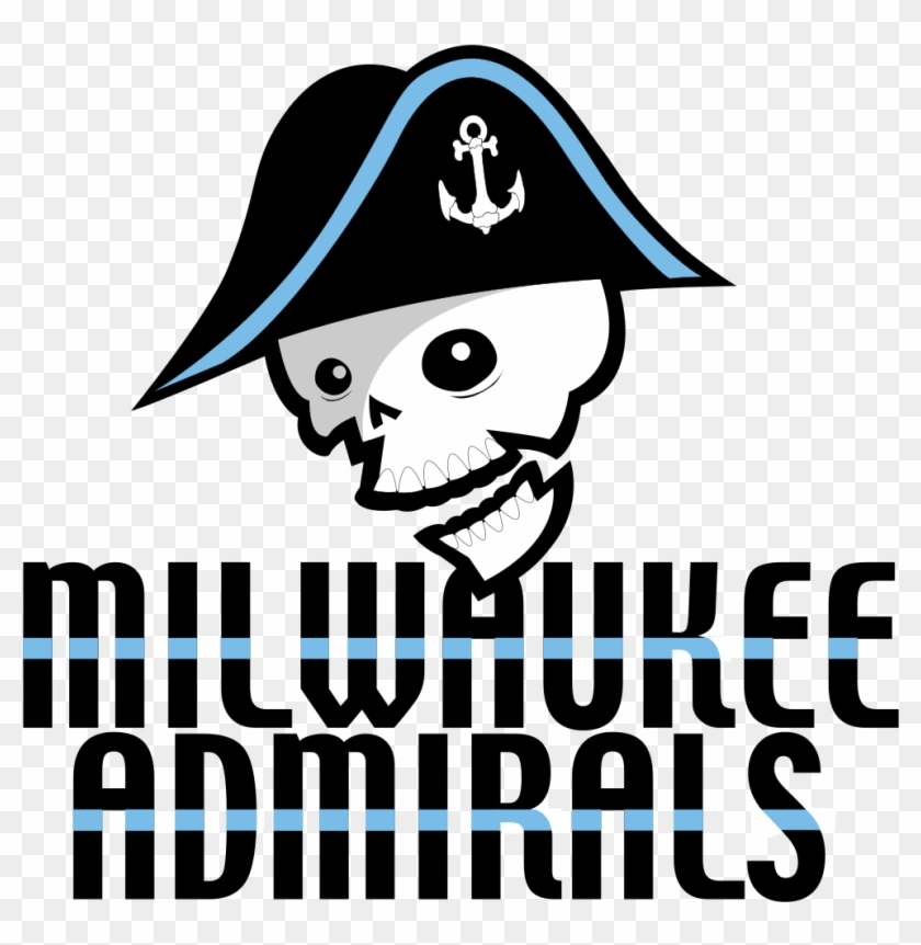 Milwaukee Admirals - Svg - Milwaukee Admirals Logo History #483831