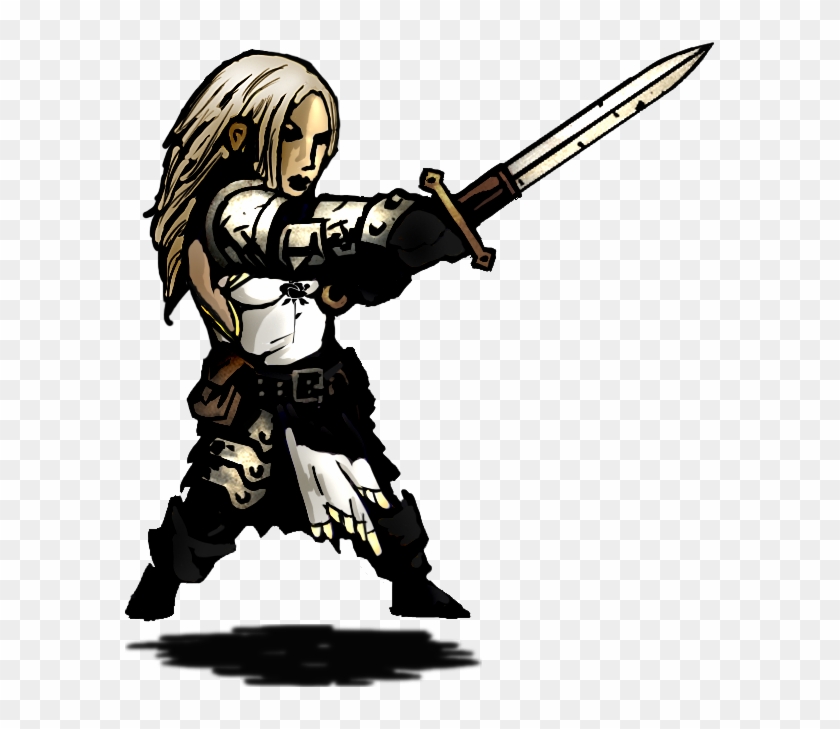 Warhammer Clipart Paladin - Darkest Dungeon Crusader Sprite #483851