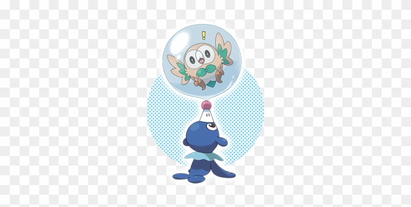 Rowlet, Litten And Popplio Starter For Pokémon Sun - Sun And Moon Popplio #483925