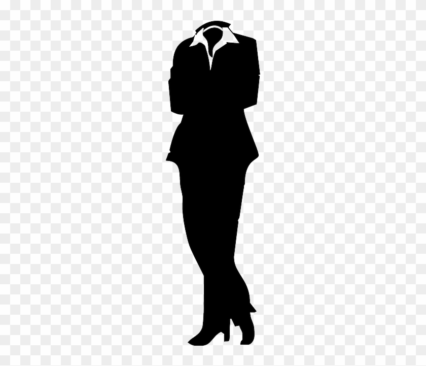 Headless Suit, Dress, Clothing, Elegant, Business, - Vector Suit Coat Silhouette #484031