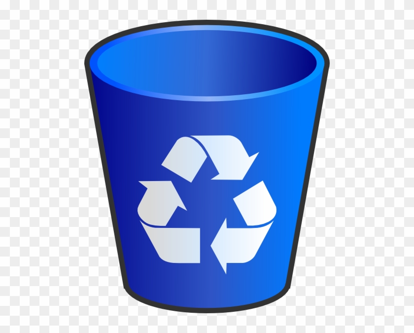 Recycling Bin No Background #484057