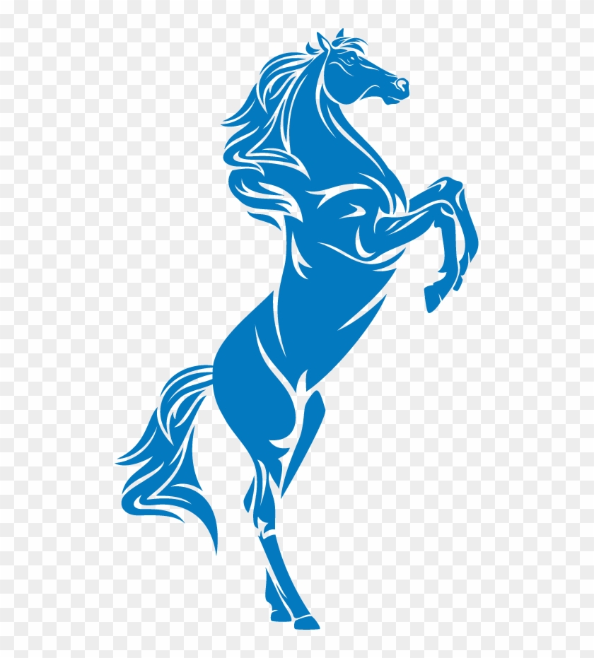 Merrill Road Elementary - Free Black Horse Vector #484079