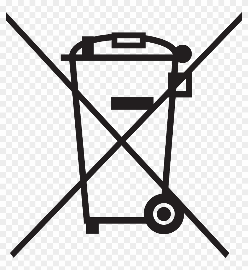 Do Not Trash Clip Art - Trash Can With X Symbol #484213
