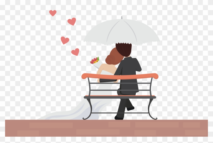 Wedding Couple Cartoon Images - Romantic Couple Cartoon Png - Free  Transparent PNG Clipart Images Download