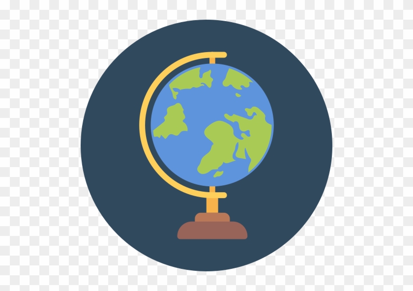 History Tutor, World Globe, Globe Icon - Globe #484330