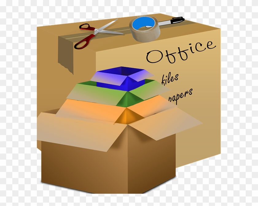 How Much Does A Moving Company Cost - Moving Box Clipart No Background #484349