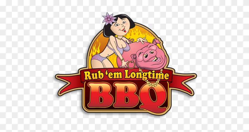 Rub'em Longtime Bbq - Cartoon #484383