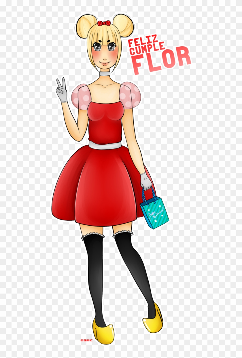 Feliz Cumple Flor By Sofyotonashi - Cartoon #484455