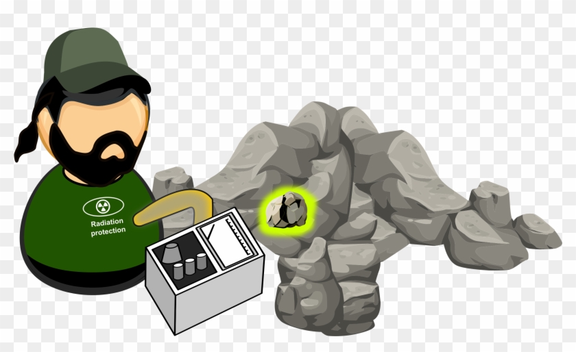 This Free Icons Png Design Of Searching For Radioactive - Rocks Minerals Clipart Png #484479