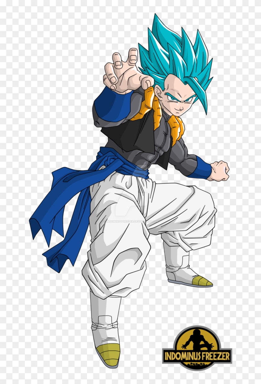 Gogeta Blue Galick Kamehameha Oc - Gogeta Kamehameha Png,Gogeta Png - free  transparent png images 