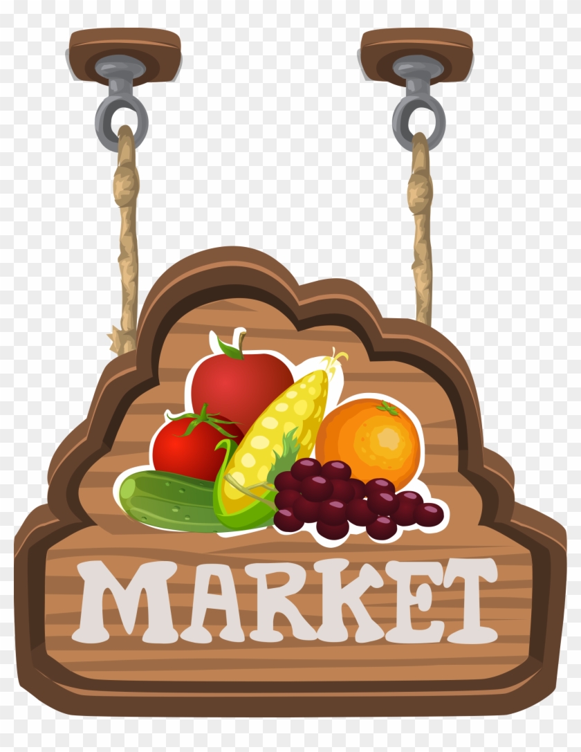 Big Image - Market Clip Art Png #484540