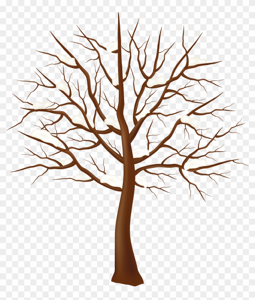 Tree Winter Clip Art - Tree Winter Clip Art #484811