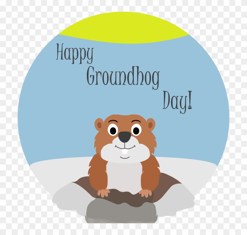 Groundhog Clipart Winter Day - Groundhog Day 2018 #484621