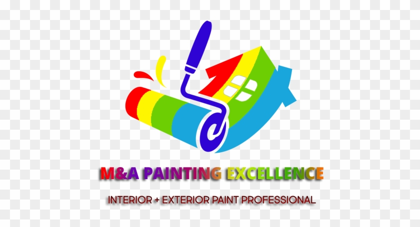 M&a Painting Excellence Llc - Painting Logo Png #484646