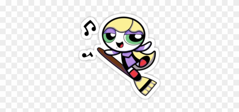 "bubbly Witch" Sticker - Cartoon #484655