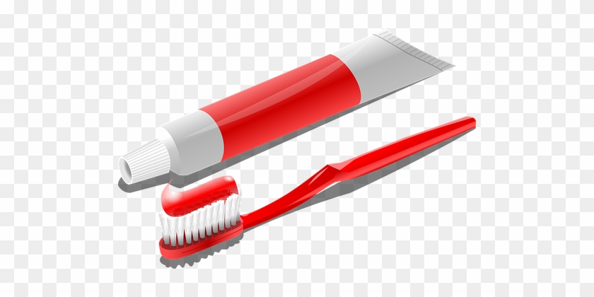 Toothbrush, Toothpaste, Tube, Dental - Pasta E Escova De Dentes #484668