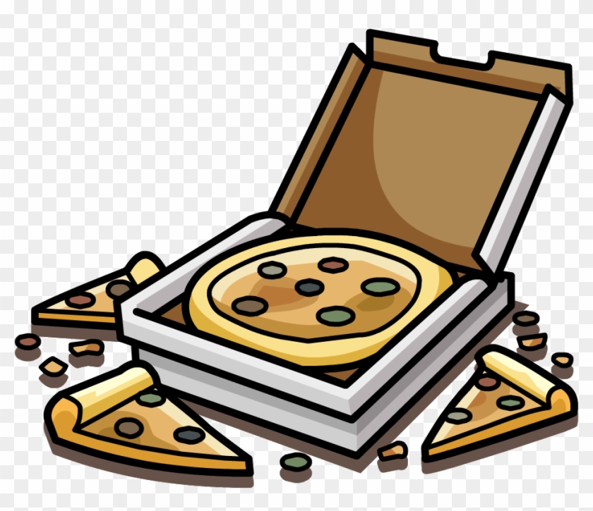 Pizza Box Png Download - Pizza De Club Penguin #484722