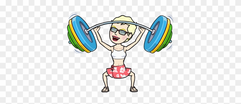I Lift Weights In The Gym With Some Frequency - Gym Bitmoji #484755