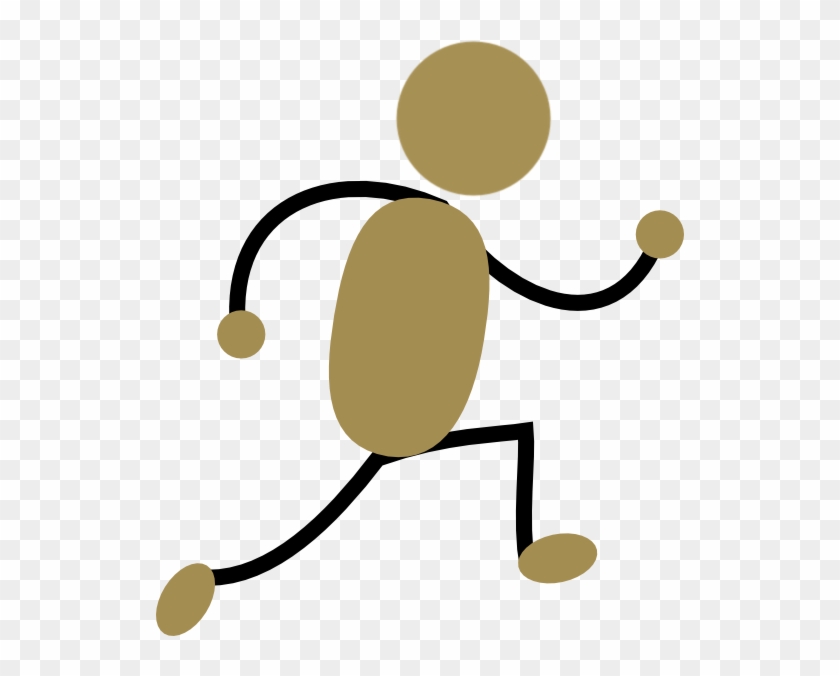 Stick Man Running #484774