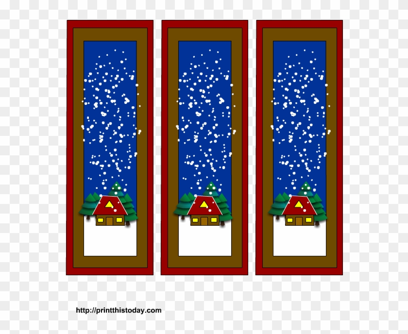 Free Printable Winter Bookmarks - Bookmark #484815