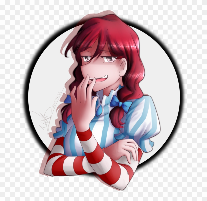 Anime Wendy's Company Fan Art Drawing - Anime Wendy's Compa...