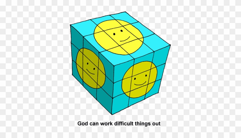 Happy Cube - Happy Face Cube #484911