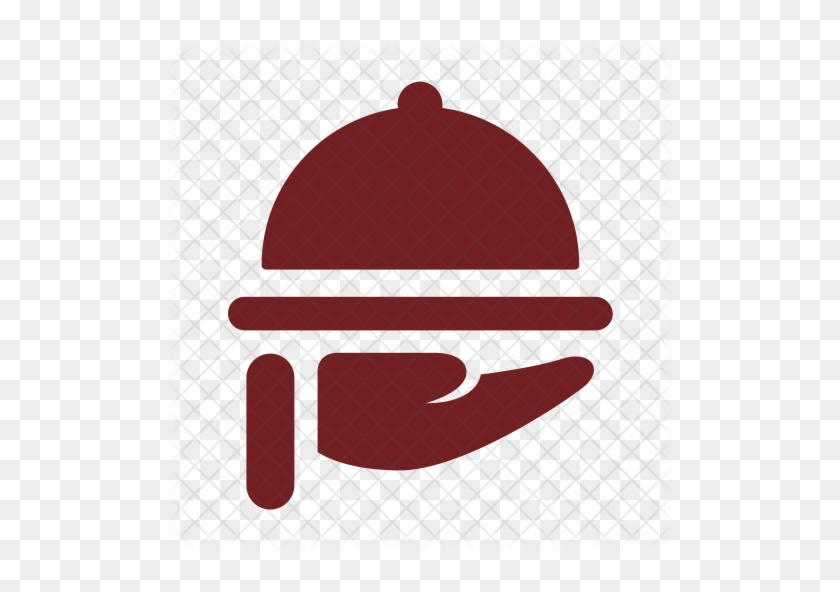 Cloche Icon - Transparent Room Service Icon #484940