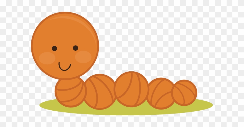 Bugs Clipart Worm - Cute Worm Transparent Background #485042